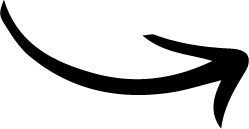 Flèche noire droite